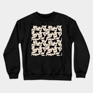 Black Matisse Cats Crewneck Sweatshirt